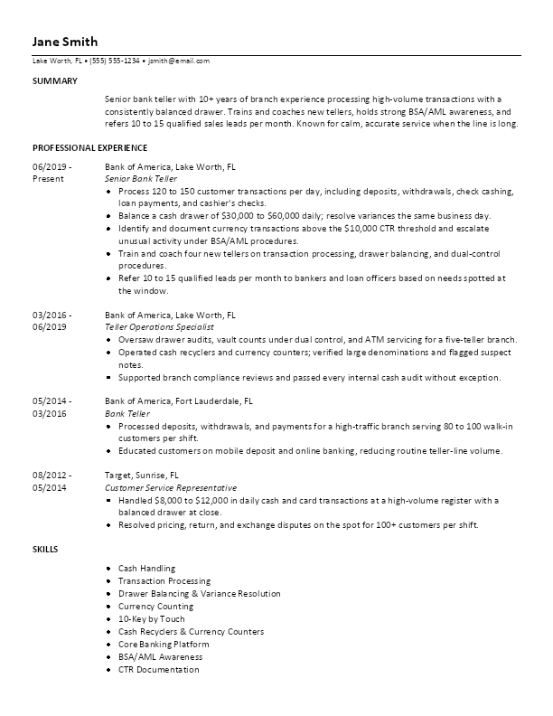 Professional I resume template
